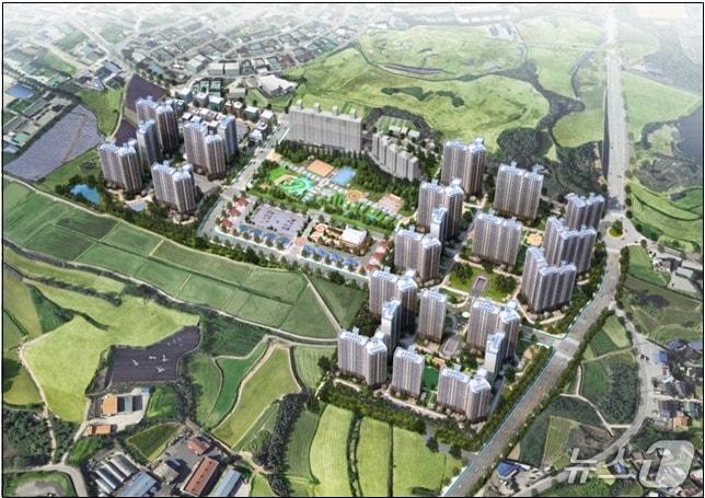 본문 이미지 -  음성 대소 삼정지구 도시개발사업 조감도.&#40;음성군 제공. 재판매 및 DB금지&#41;/뉴스1