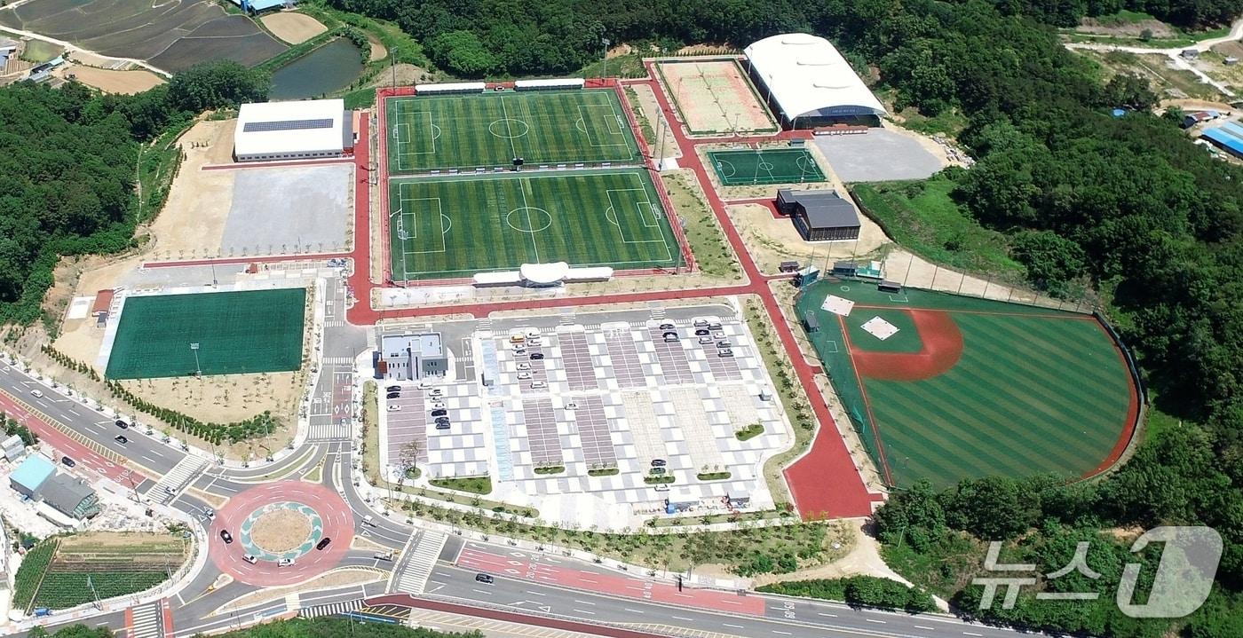 충북 진천종합스포츠타운.&#40;진천군 제공, 재판매 및 DB금지&#41;/뉴스1