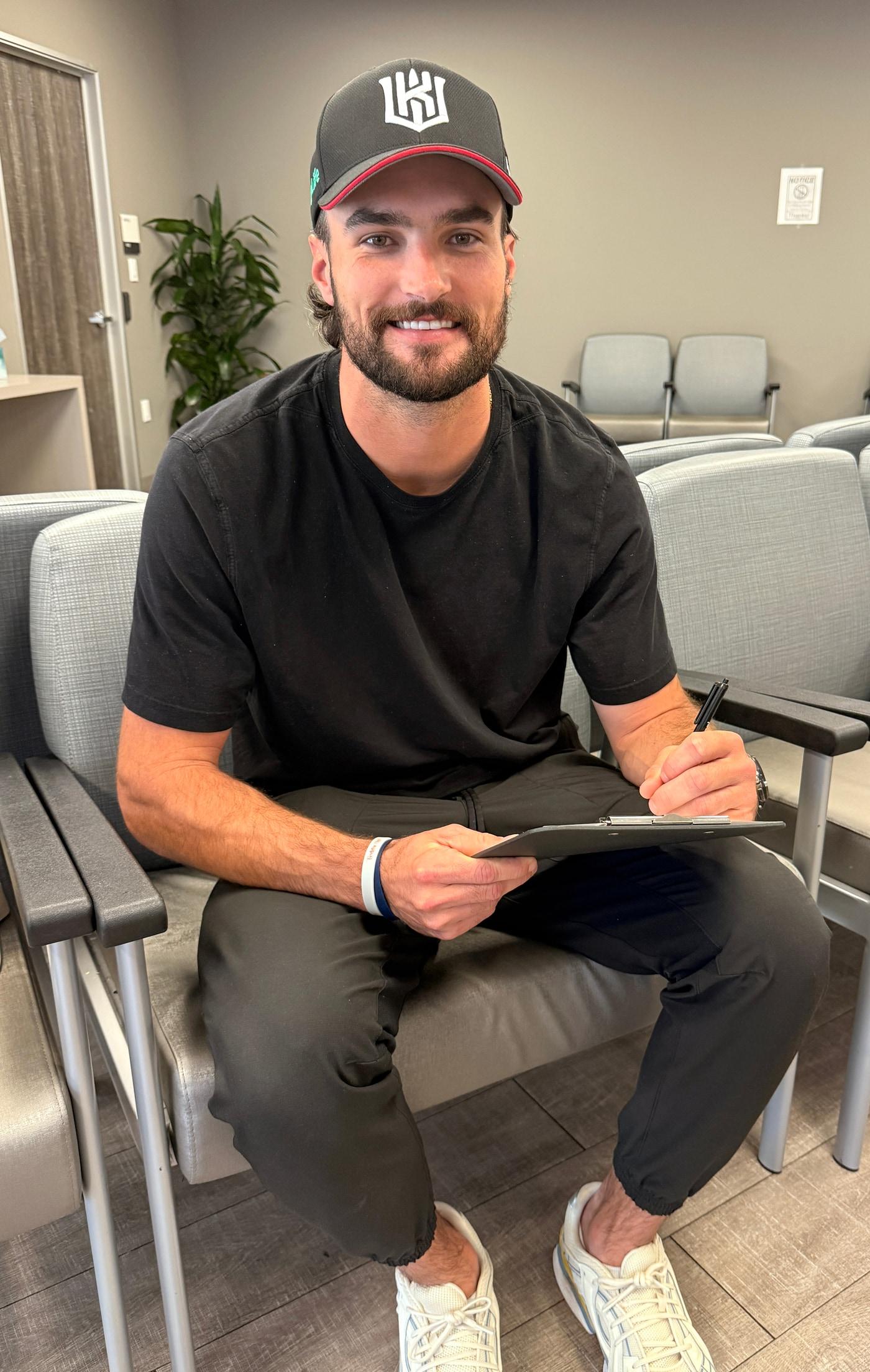 본문 이미지 - KT 위즈와 계약한 샘 힐리어드. &#40;KT 제공&#41;