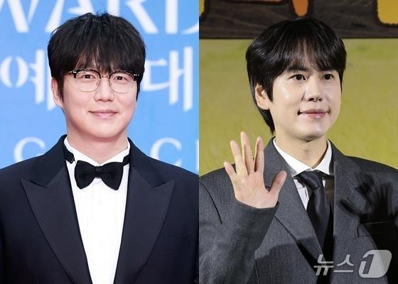 본문 이미지 - 가수 성시경&#40;왼쪽&#41;, 규현 ⓒ 뉴스1 DB