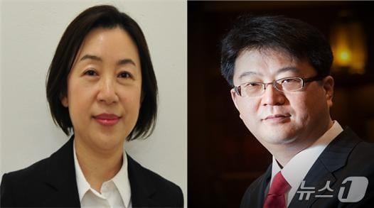 본문 이미지 - 국립암센터 기모란 국립암센터국제암대학원대학교 보건AI학과 교수&#40;왼쪽&#41;, 가톨릭대학교 성빈센트병원 소아청소년과 김종현 교수.&#40;국립암센터 제공&#41;