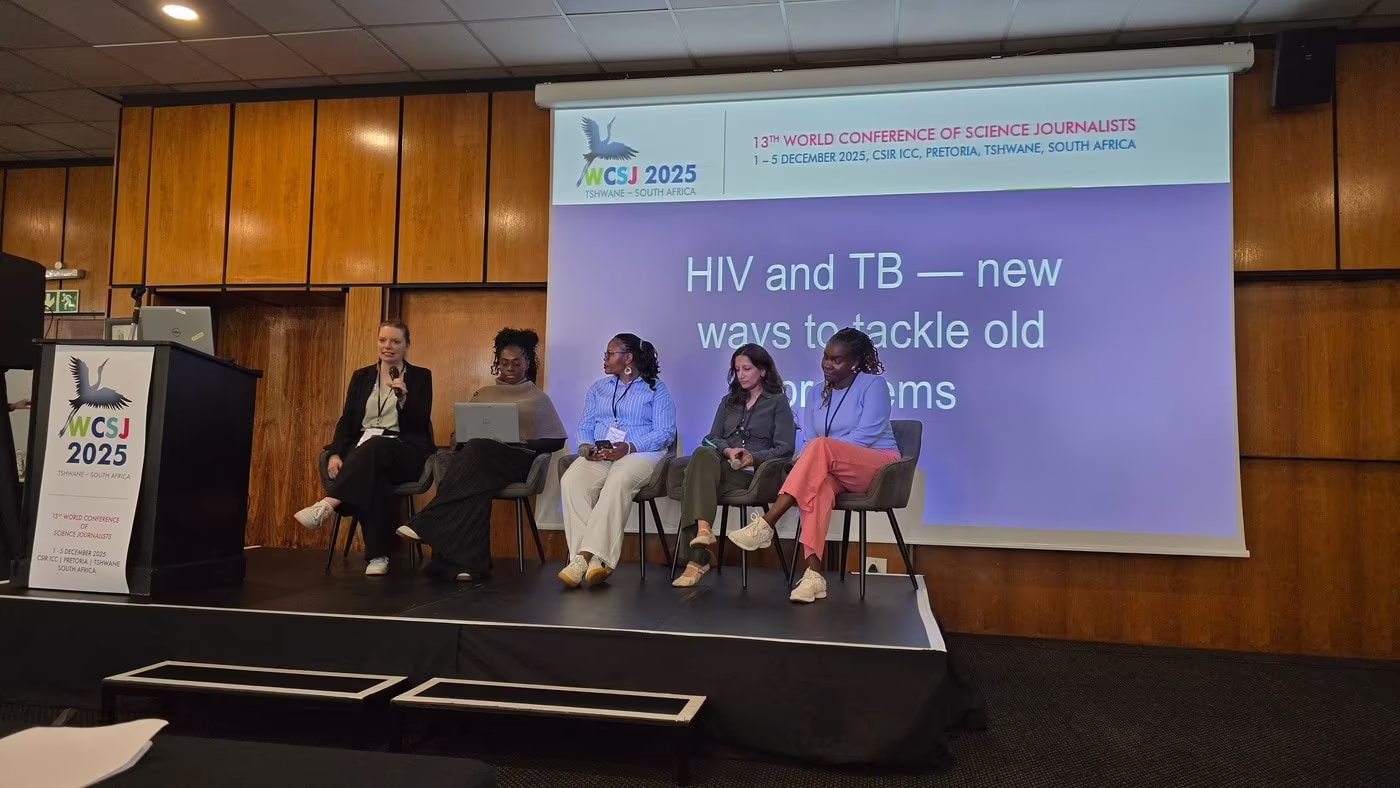 4일&#40;현지시각&#41; 남아공 프리토리아에서 열린 &#39;제13회 세계과학기자대회&#39; 중 결핵·에이즈 보도 워크숍./한국과학기자협회 공동취재단