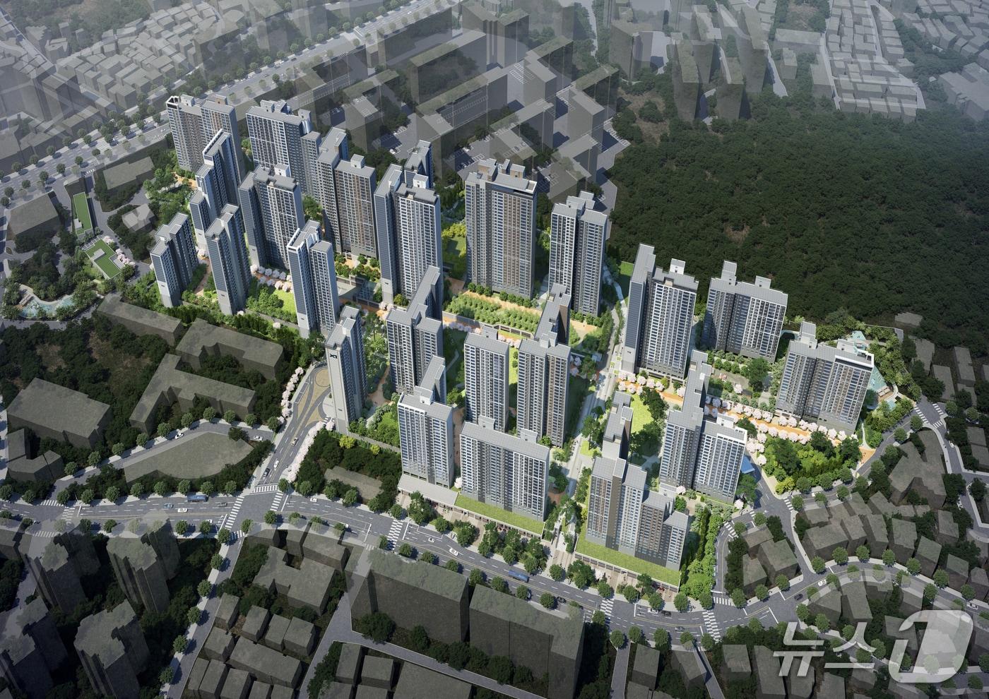 불광제5주택재개발 정비사업 조감도&#40;서울시 제공&#41; 뉴스1 ⓒ News1