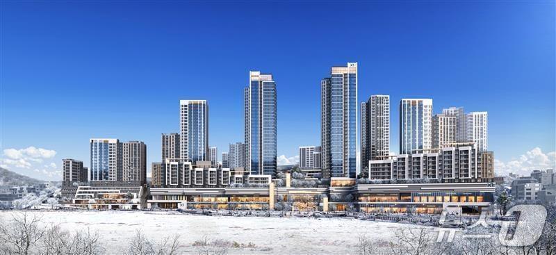 본문 이미지 - 성북1구역 조감도 &#40;GS건설 제공&#41;뉴스1 ⓒ News1