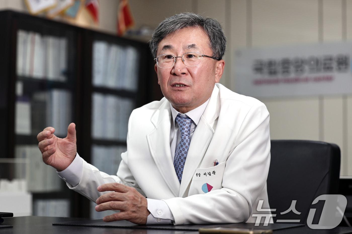 본문 이미지 - 서길준 국립중앙의료원장. ⓒ 뉴스1 구윤성 기자
