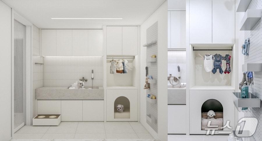 본문 이미지 -  대원 &#39;칸타빌 디 에디션&#39; 펫특화룸 뉴스1 ⓒ News1