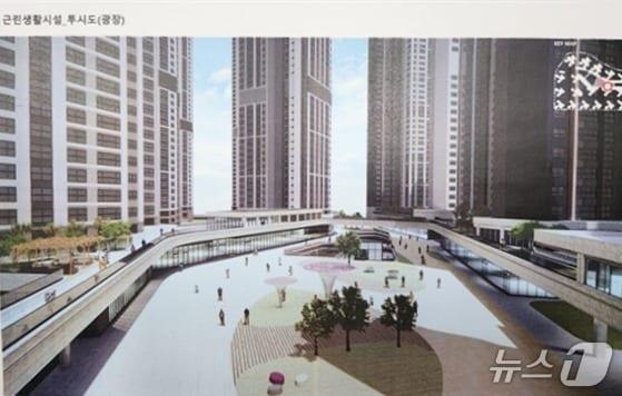 본문 이미지 - 양주 옥정 근린생활시설 참고 이미지 &#40;사진=안기영 위원장 제공&#41; /뉴스1