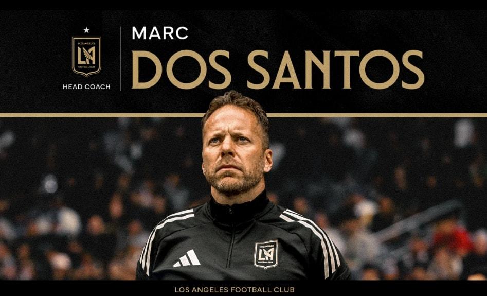 본문 이미지 -  도스 산토스 LA FC 신임 감독&#40;LA FC 홈페이지 캡처&#41;