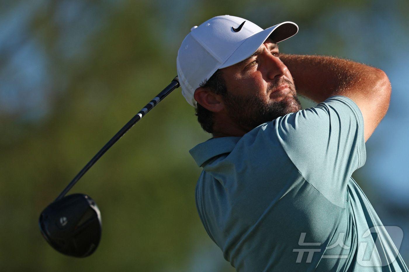 스코티 셰플러&#40;미국&#41;. ⓒ AFP=뉴스1