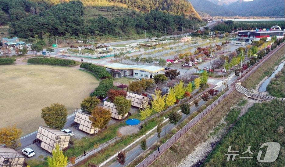 본문 이미지 -  전북 정읍시 내장산 국민여가캠핑장 전경.&#40;전북도 제공. 재판매 및 DB금지&#41;/뉴스1