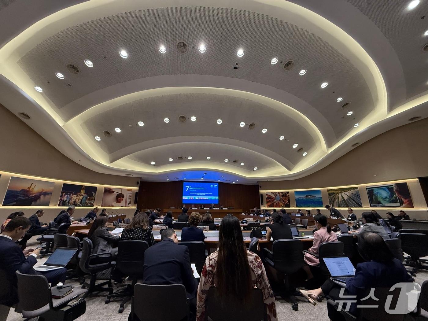 본문 이미지 - 제7회 UNESCAP 아태 지역 국장급 포럼 사진&#40;유럽협회세계연맹 제공&#41;