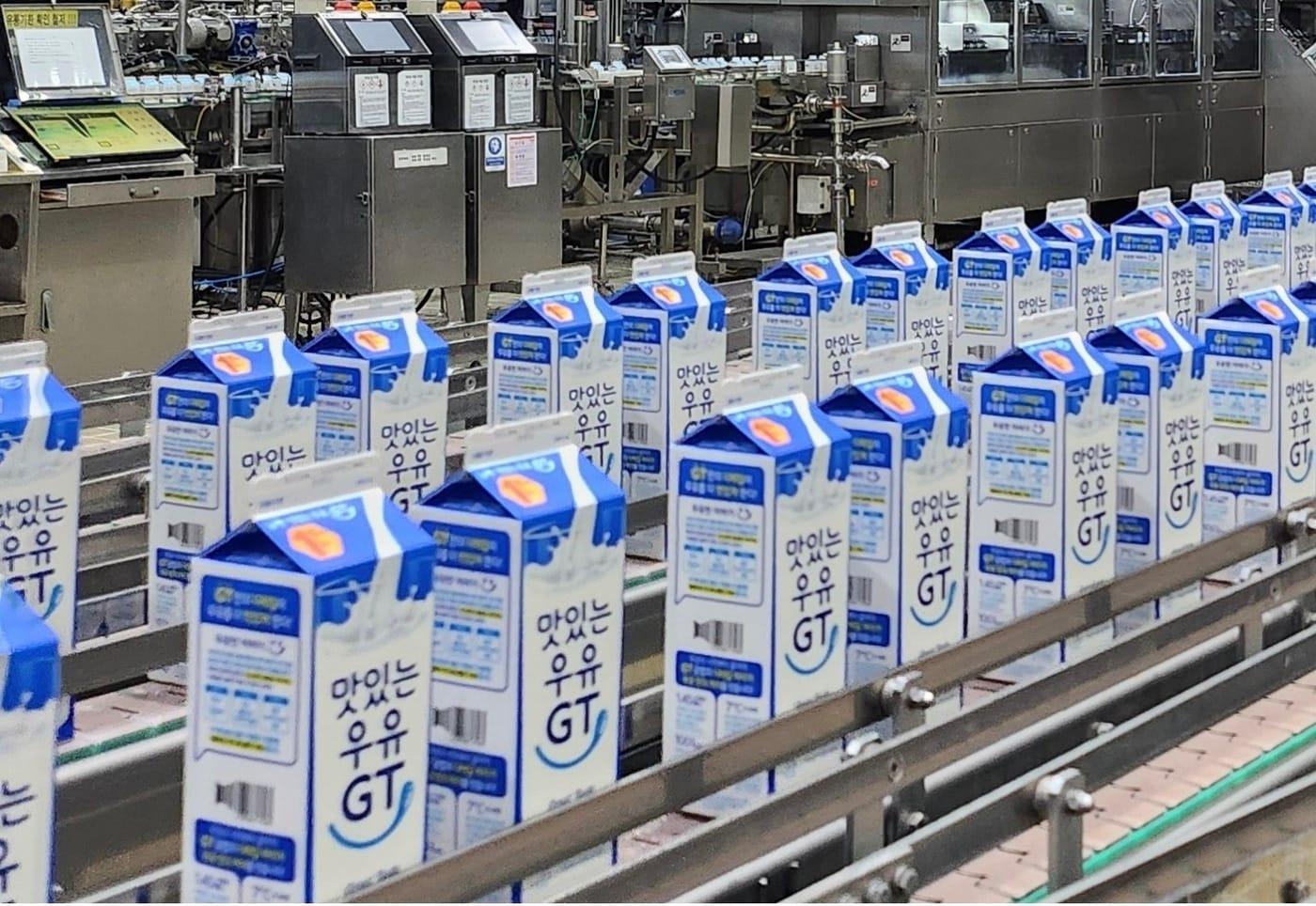 남양유업, ‘맛있는우유GT’ 생산하는 천안신공장 현장 모습&#40;남양유업 제공&#41;