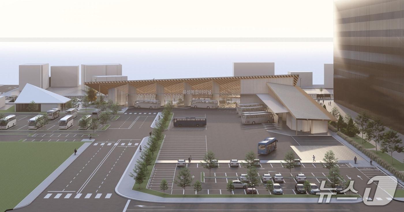대전 유성복합터미널 조감도 &#40;시  제공&#41; / 뉴스1