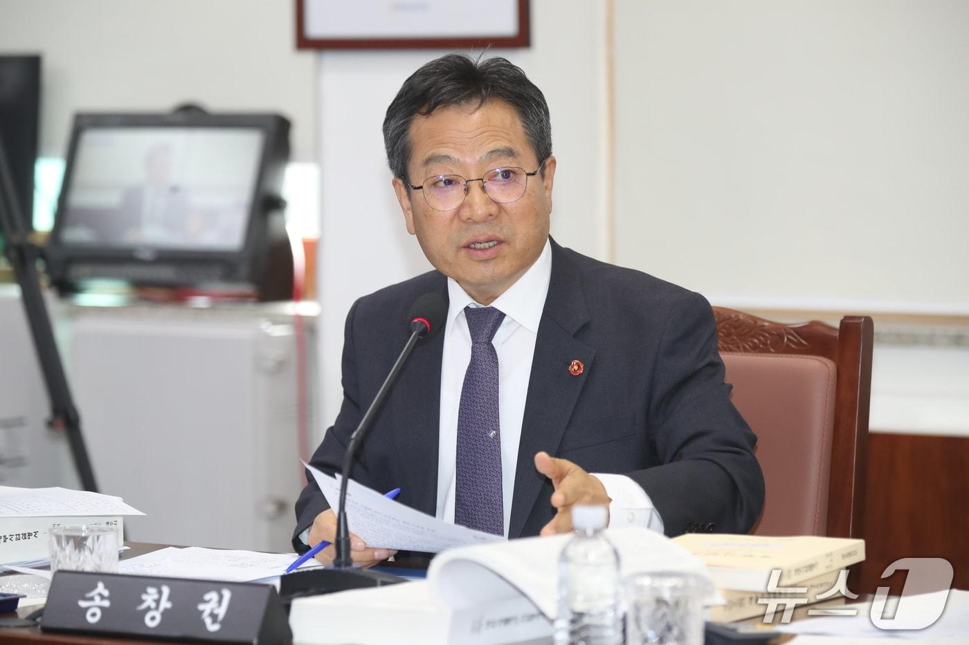 송창권 제주특별자치도의회 의원&#40;더불어민주당, 제주시 외도동·이호동·도두동&#41;.&#40;제주특별자치도의회 제공, 재판매 및 DB 금지&#41;