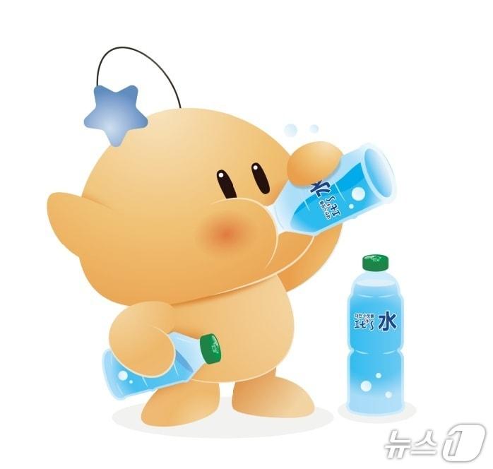 본문 이미지 - 수돗물 마시는 꿈돌이 &#40;대전상수도본부 제공&#41; / 뉴스1