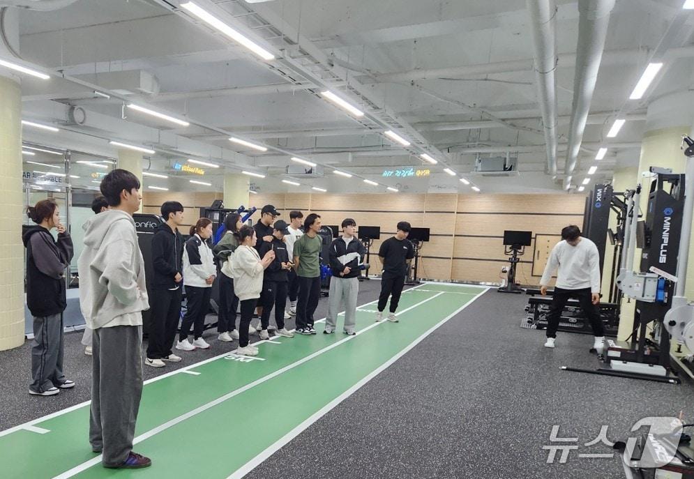 본문 이미지 - 글로컬30사업 HiT글로컬러닝센터 주관 시뮬레이션 교육 모습. &#40;대전보건대 제공.재판매 및 DB금지&#41;/뉴스1