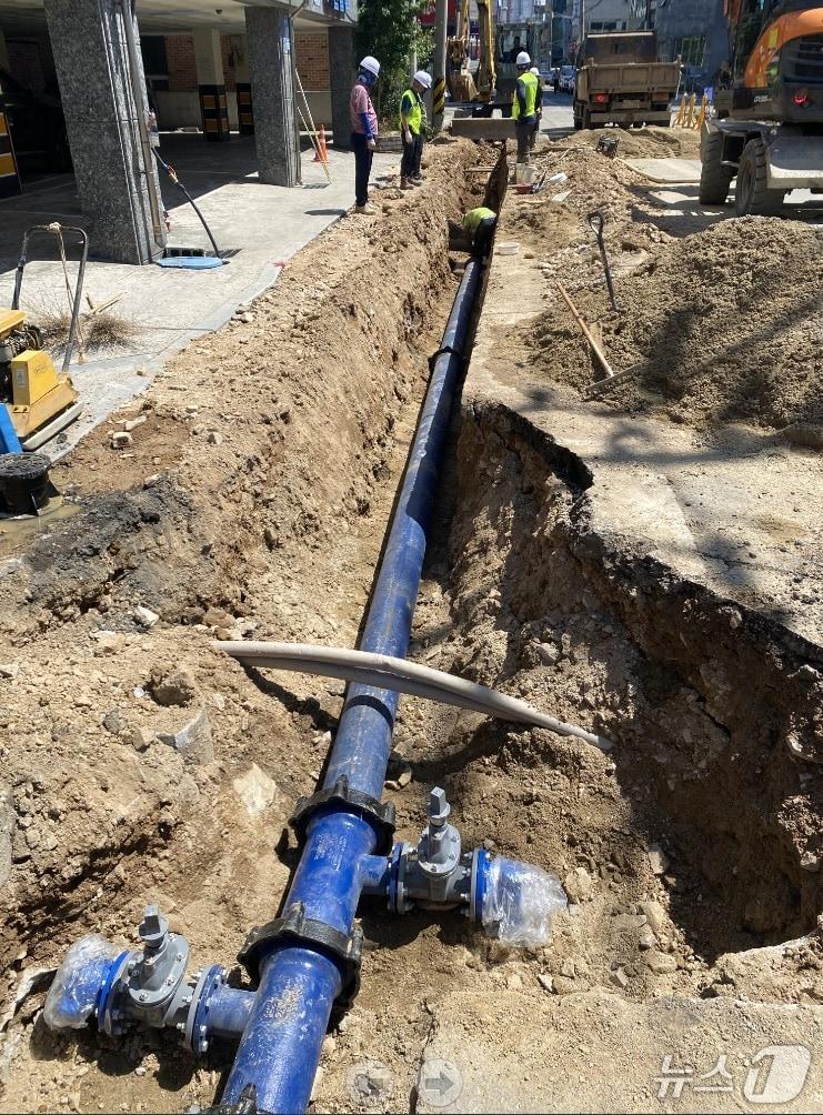 본문 이미지 - 군산시가 지방상수도 현대화사업을 통해 유수율 89.5%를 달성했다.&#40;군산시 제공. 재판매 및 DB 금지&#41;