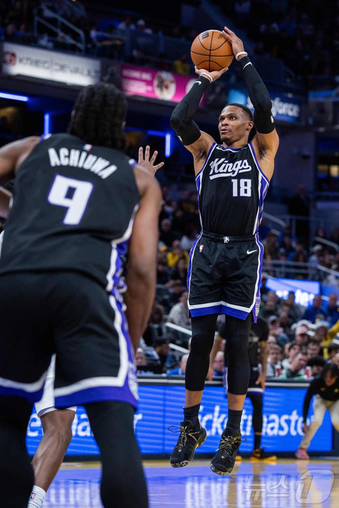 본문 이미지 - 러셀 웨스트브룩. ⓒ 로이터=뉴스1