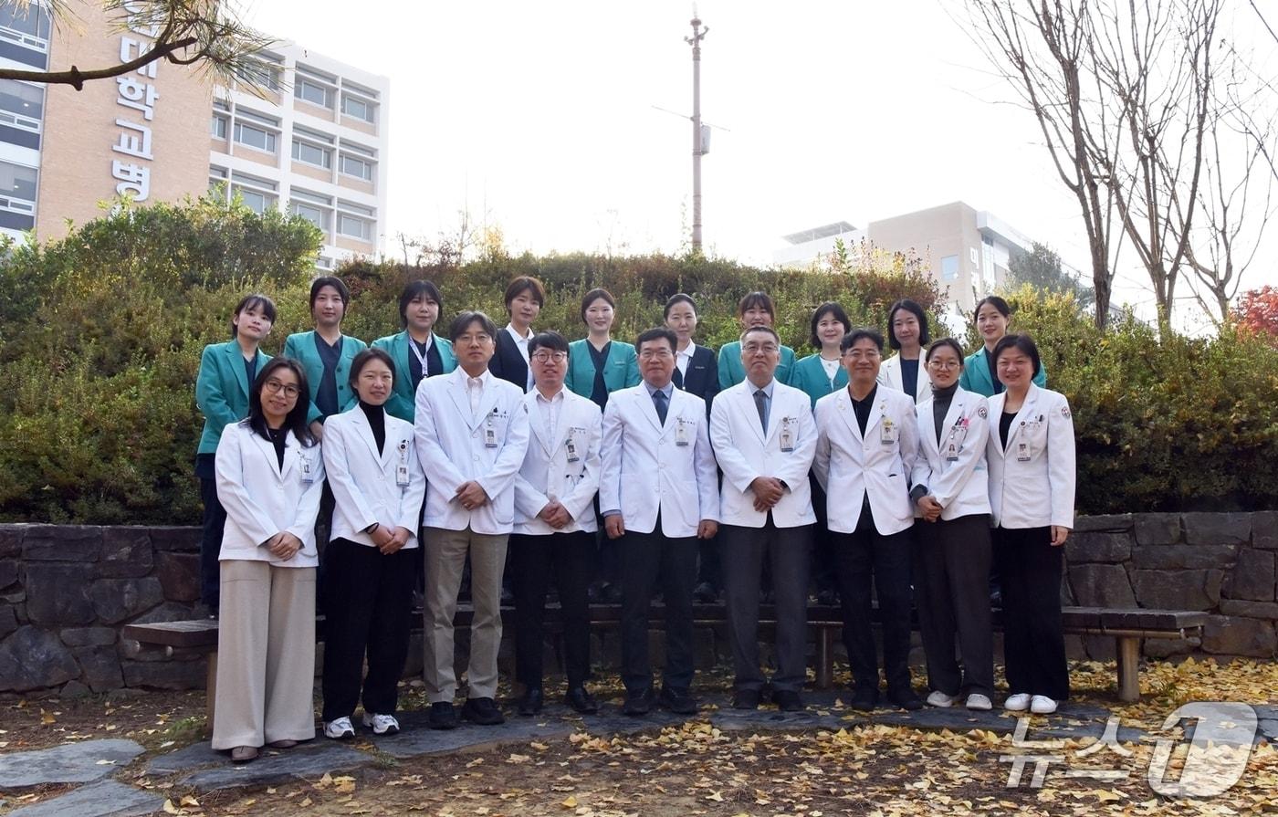 화순전남대병원 혈액내과 의료진.&#40;화순전남대학교병원 제공. 재판매 및 DB 금지&#41; 2025.12.9