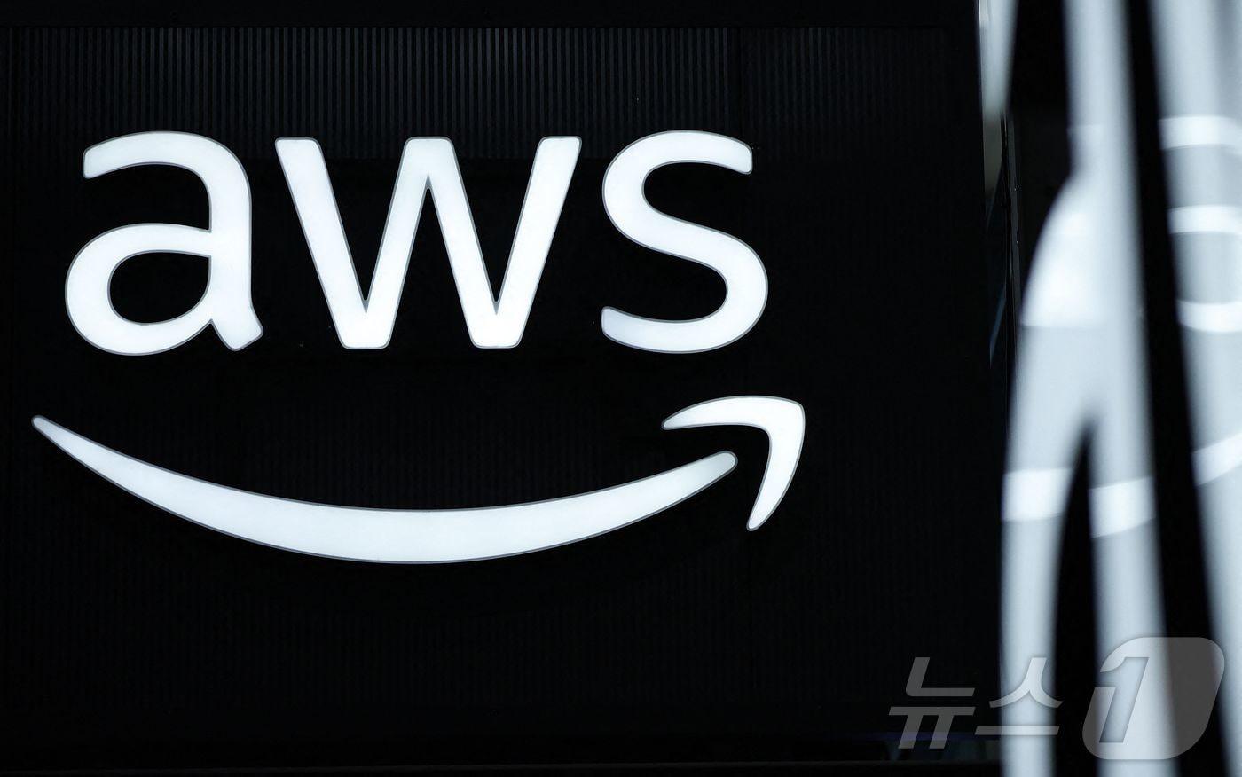 아마존웹서비스&#40;AWS&#41; 로고. FILES-GERMANY-EU-TECHNOLOGY-CLOUD-REGULATION ⓒ AFP=뉴스1