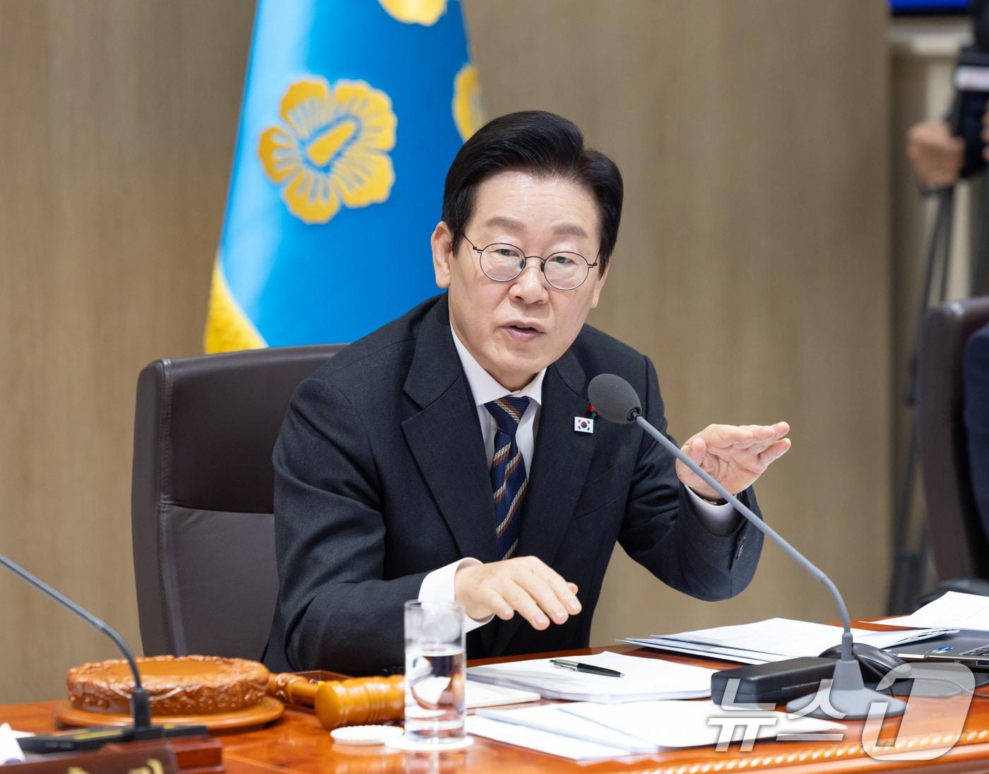 본문 이미지 - 이재명 대통령이 지난 9일 서울 용산 대통령실 청사에서 열린 국무회의에서 발언하고 있다. &#40;대통령실 제공. 재판매 및 DB 금지&#41; 2025.12.9/뉴스1 ⓒ News1 허경 기자