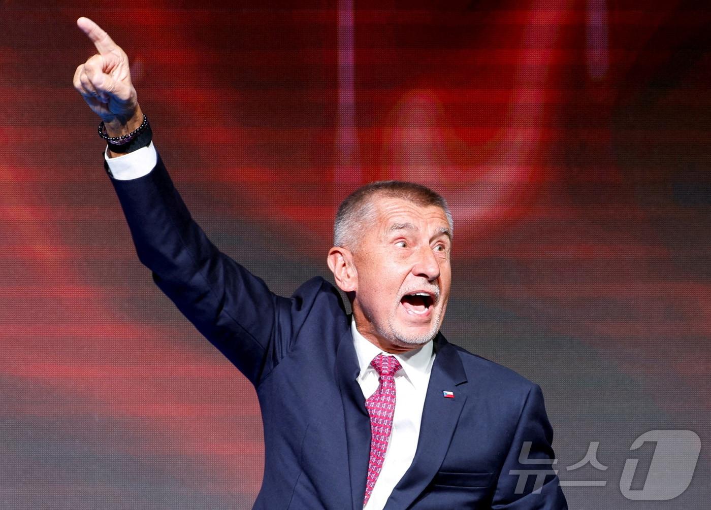 본문 이미지 - 안드레이 바비시 체코 총리. 2025.10.04 ⓒ 로이터=뉴스1 ⓒ News1 이지예 객원기자