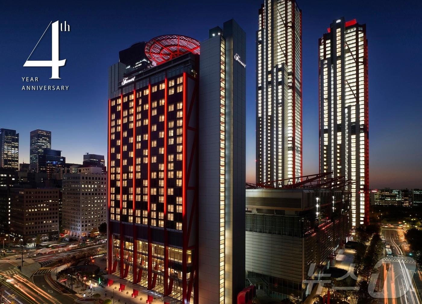 본문 이미지 - 호텔 전경(페어몬트 서울 제공)