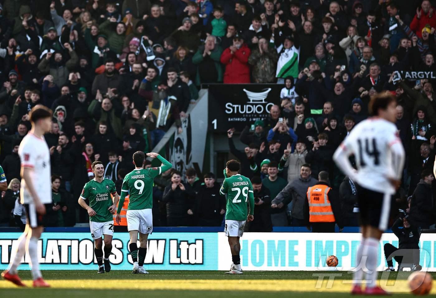 리버풀이 잉글랜드축구협회(FA)컵 4라운드에서 플리머스에 덜미를 잡혔다. ⓒ AFP=뉴스1
