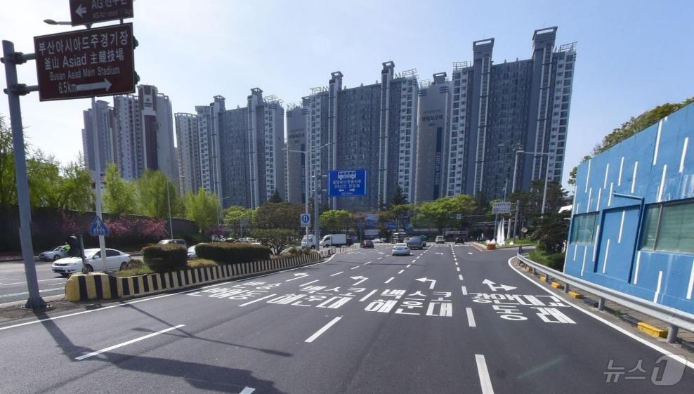 본문 이미지 - 부산 해운대구 원동IC교차로 전경(해운대구 제공)