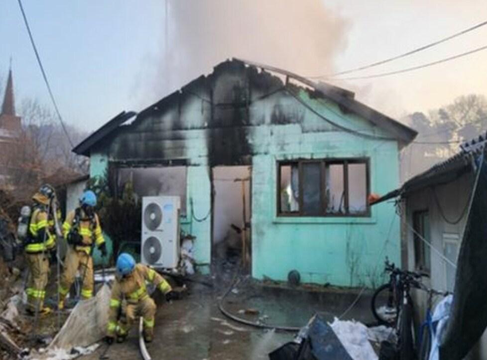 본문 이미지 - 화재 현장. (경기도소방재난본부 제공) 2025.2.11/뉴스1