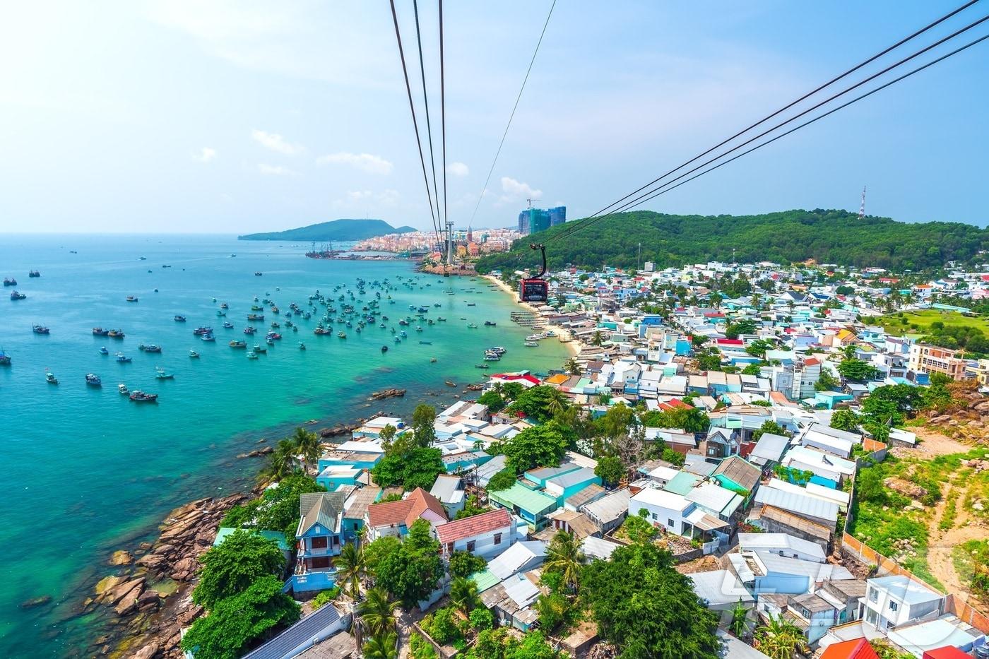 푸꾸옥 혼똔섬 케이블카(모두투어 제공)