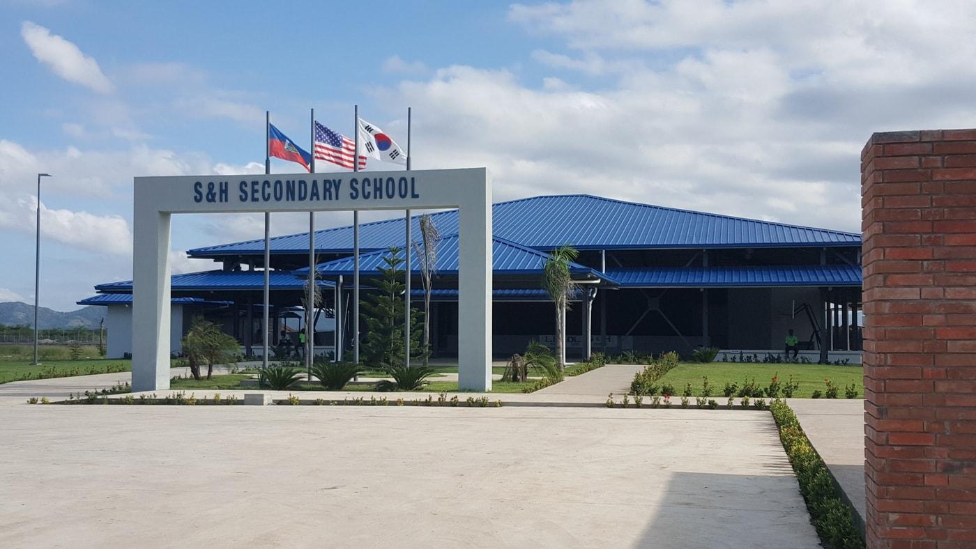 글로벌세아가 아이티에 세운 세아학교 (글로벌세아 제공)