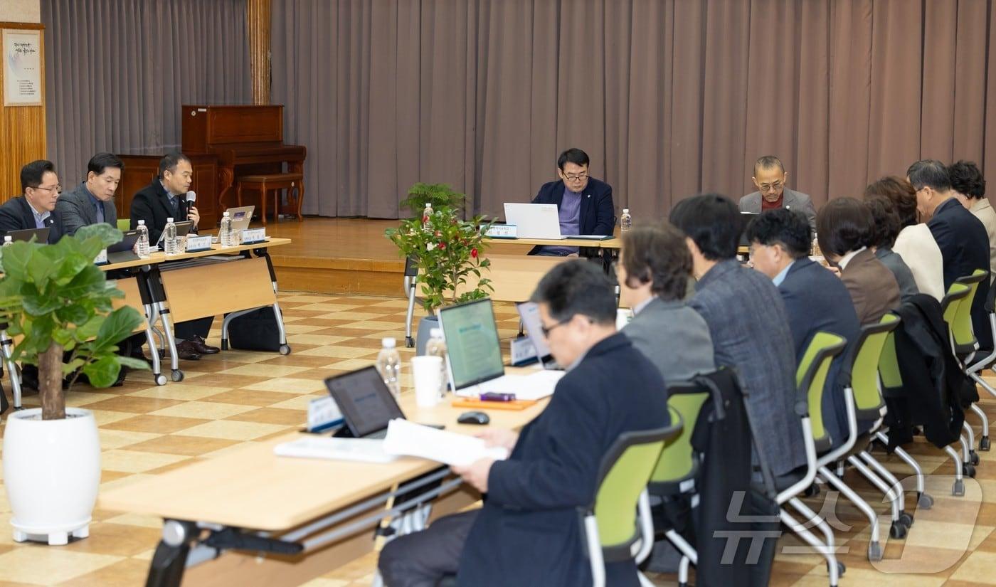 11일 광주교육청 확대간부회의(광주교육청 제공)./뉴스1