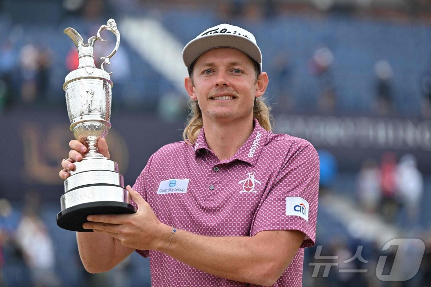 2022년 디오픈에서 우승했던 캐머런 스미스(호주). ⓒ AFP=뉴스1