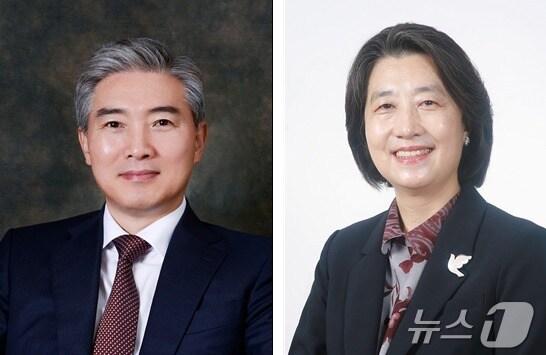 본문 이미지 - (왼쪽부터) 홍광희 대표, 서경교 교수. (한국외대 제공)