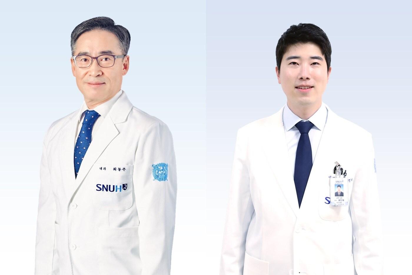 본문 이미지 - 최동주·윤민재 분당서울대병원 순환기내과 교수.(분당서울대병원 제공)