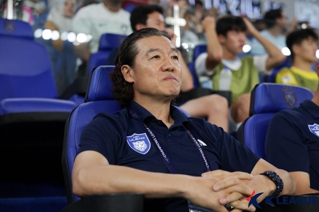 본문 이미지 - 김판곤 울산 HD 감독. &#40;한국프로축구연맹 제공&#41;