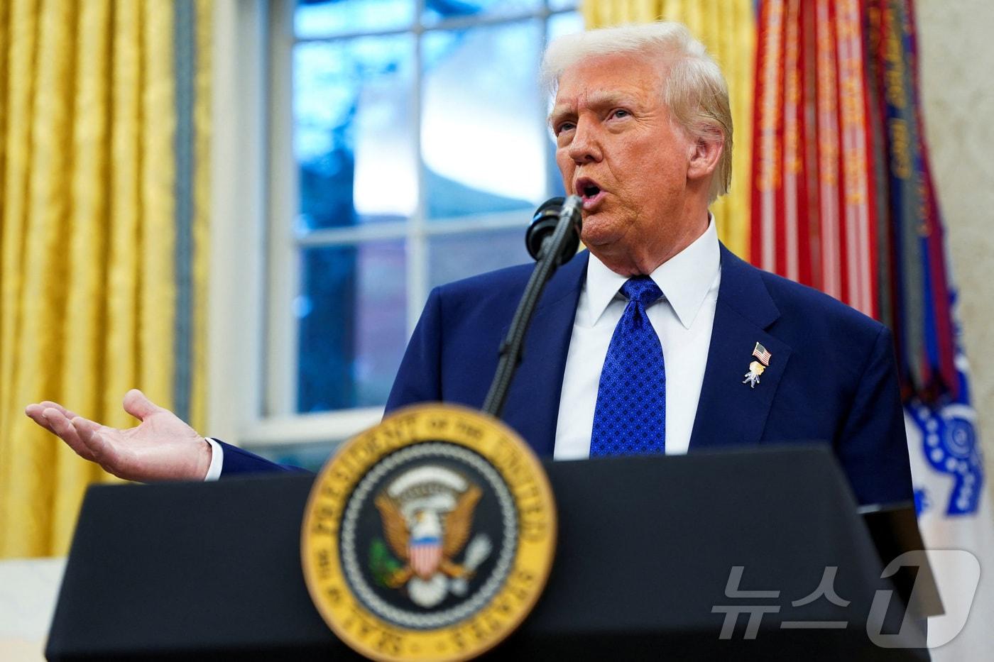 도널드 트럼프 미국 대통령 ⓒ 로이터=뉴스1 ⓒ News1 류정민 특파원