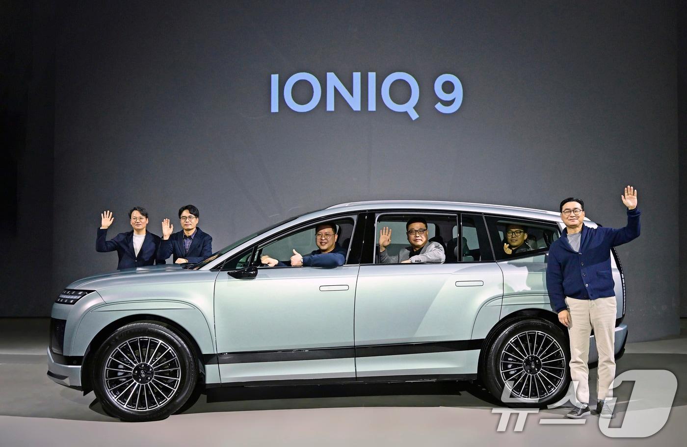 현대자동차 첫 전동화 플래그십 SUV 모델 ‘아이오닉 9’. (현대자동차 제공. 재판매 및 DB 금지) 2025.2.13/뉴스1