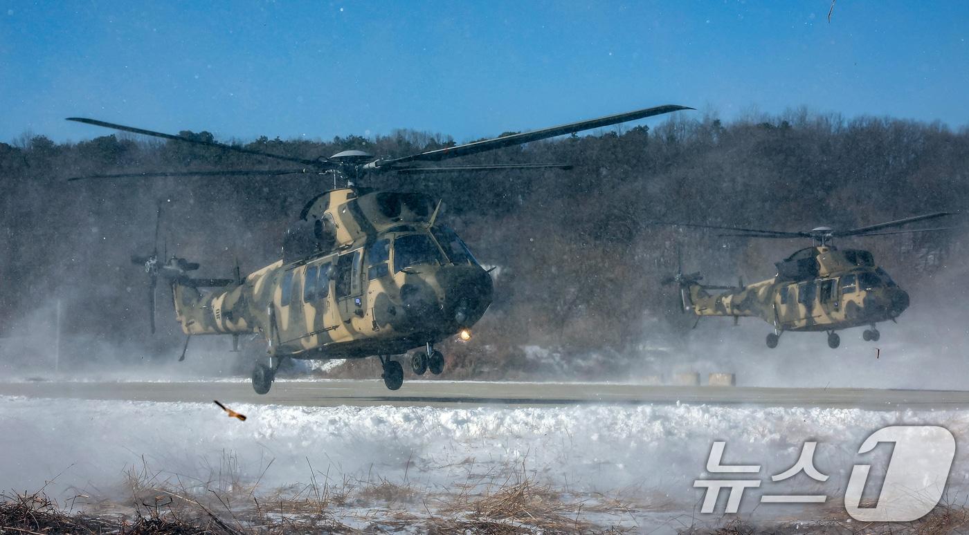 수리온 헬기. 2025.2.13/뉴스1 ⓒ News1 김진환 기자