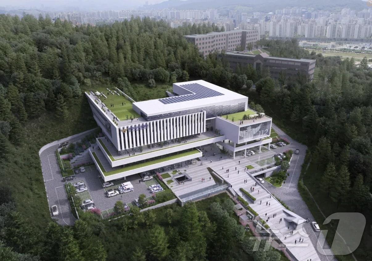 본문 이미지 - 광주 동부경찰서 신축 조감도. (광주경찰청 제공. 재판매 및 DB금지)/뉴스1 