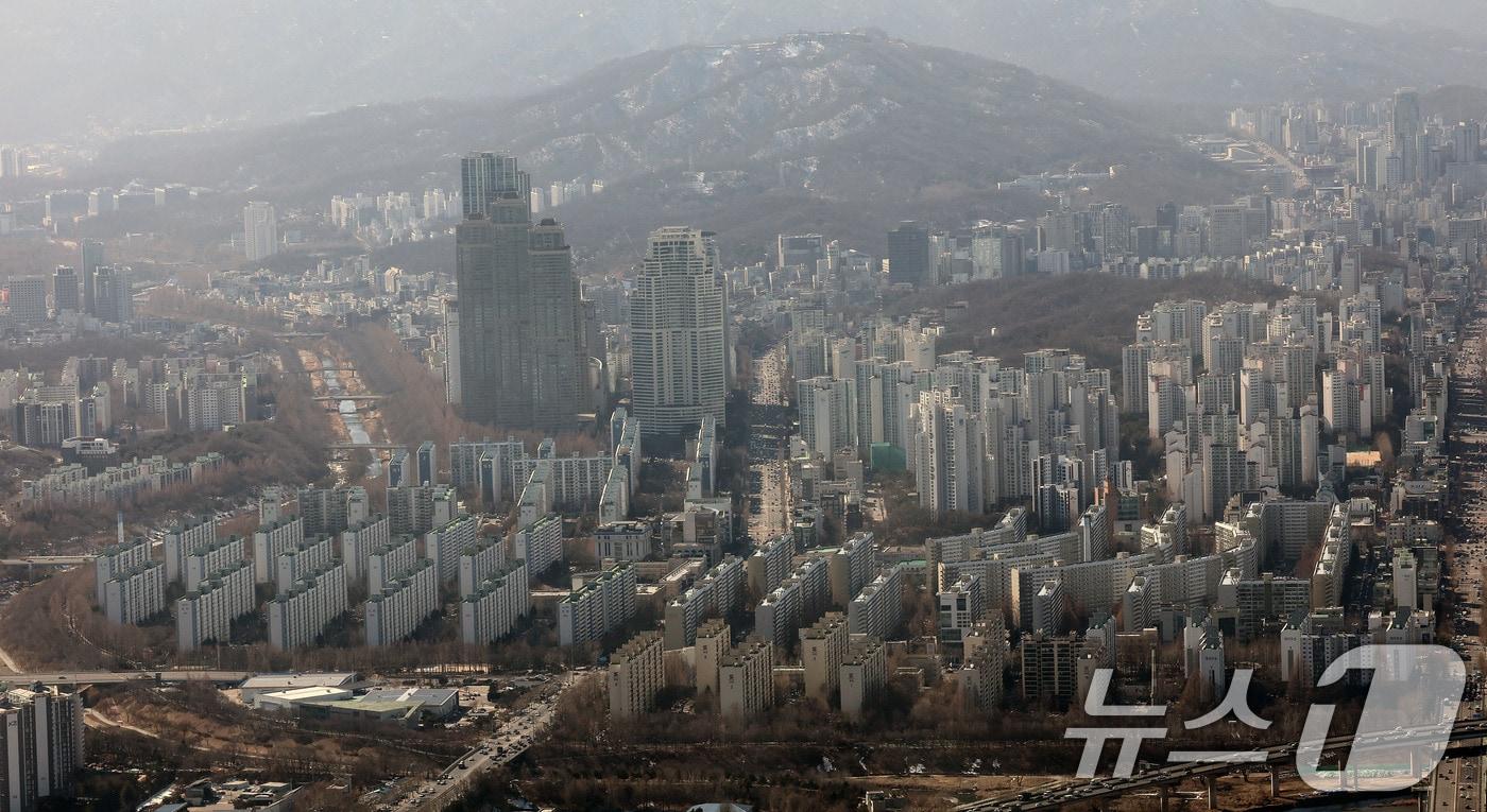 서울 아파트단지 모습. (자료사진).뉴스1 ⓒ News1 박세연 기자