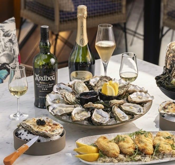 본문 이미지 - 신안 1004굴을 납품받는 국내 유명호텔 및 파인다이닝&#40;고급식당&#41; 내 굴 요리 &#40;신안군 제공. 재판매 및 DB금지&#41; /뉴스1