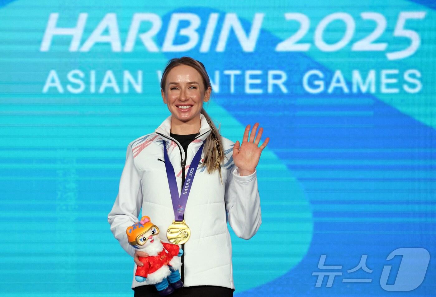 바이애슬론 국가대표 예카테리나 압바꾸모바. ⓒ 로이터=뉴스1