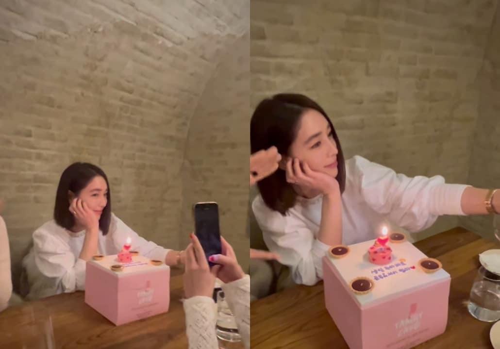 본문 이미지 - 이민정 SNS 영상 갈무리