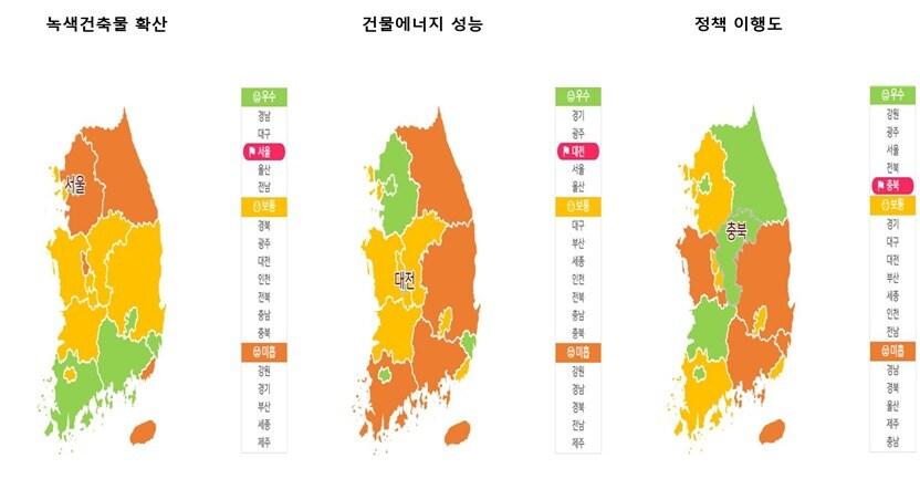 본문 이미지 - 제4회 녹색건축 평가 결과.(국토교통부 제공)