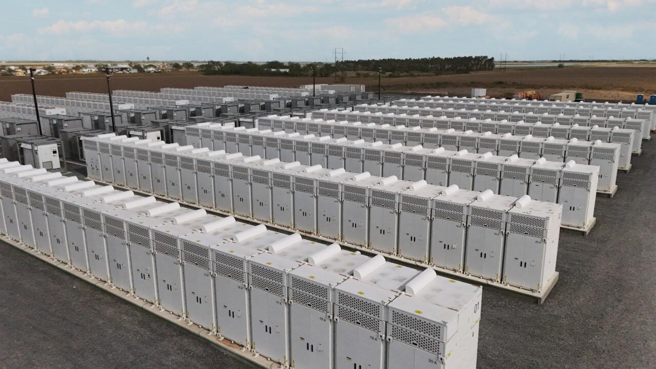 본문 이미지 - 미국 ESS 설비(SK가스 제공)