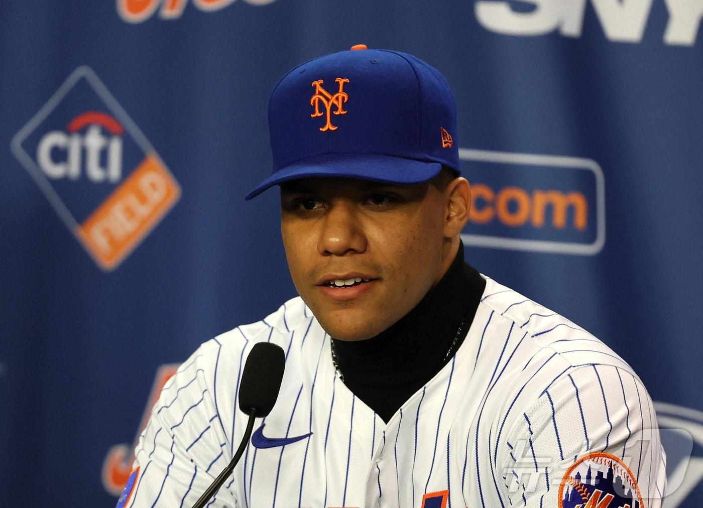 본문 이미지 - 뉴욕 메츠 후안 소토.ⓒ AFP=뉴스1