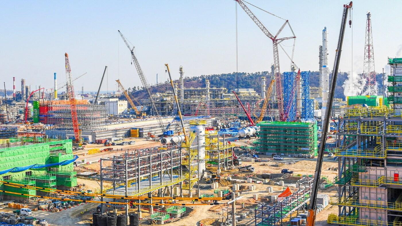 샤힌프로젝트공사현장(에쓰오일 제공)