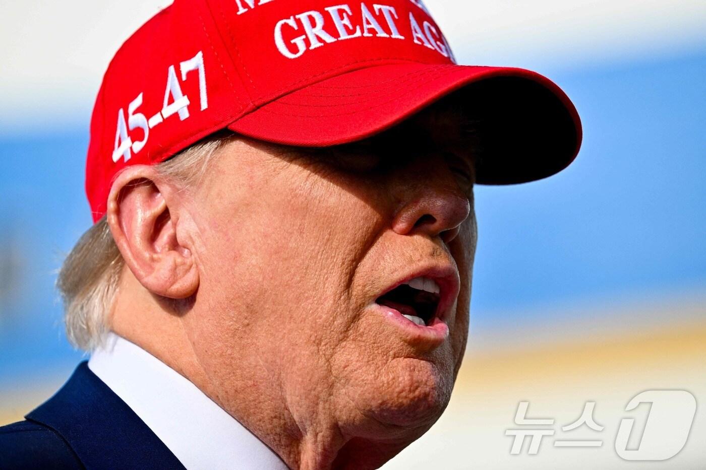 도널드 트럼프 미국 대통령. ⓒ AFP=뉴스1 ⓒ News1 우동명 기자